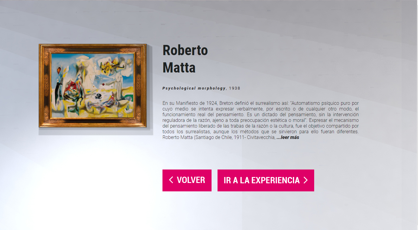 Expo Intangibles Roberto Matta