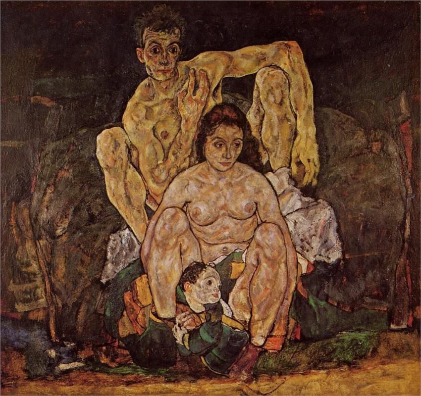 SEXTA FOTO. Las locuras de Egon Schiele con el amor.