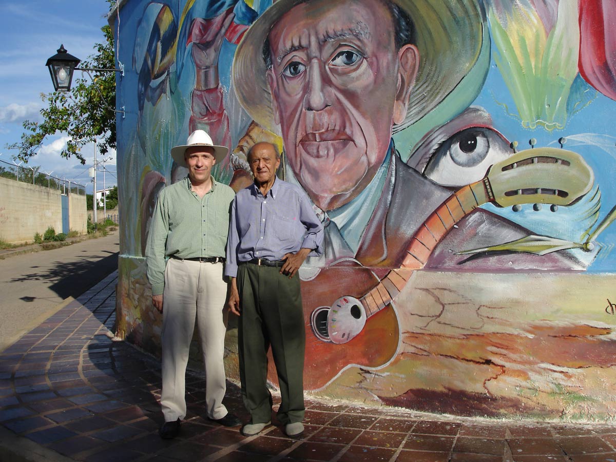 Carlos-Bonell-y-Alirio-Diaz,-mural,-Carora,Venezuela-(2006)