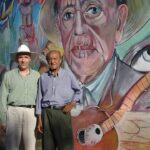 Carlos Bonell y Alirio Diaz, mural, Carora,Venezuela (2006)