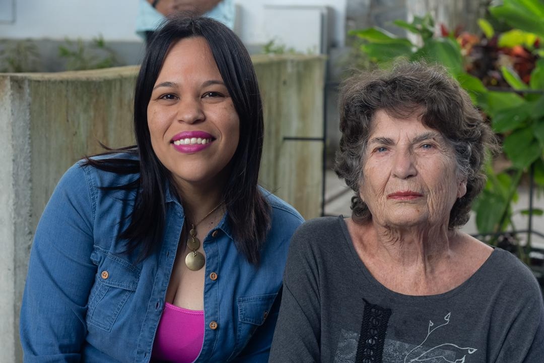 Johanna Pérez Daza y María Teresa Boulton - Foto por Astrid Hernández
