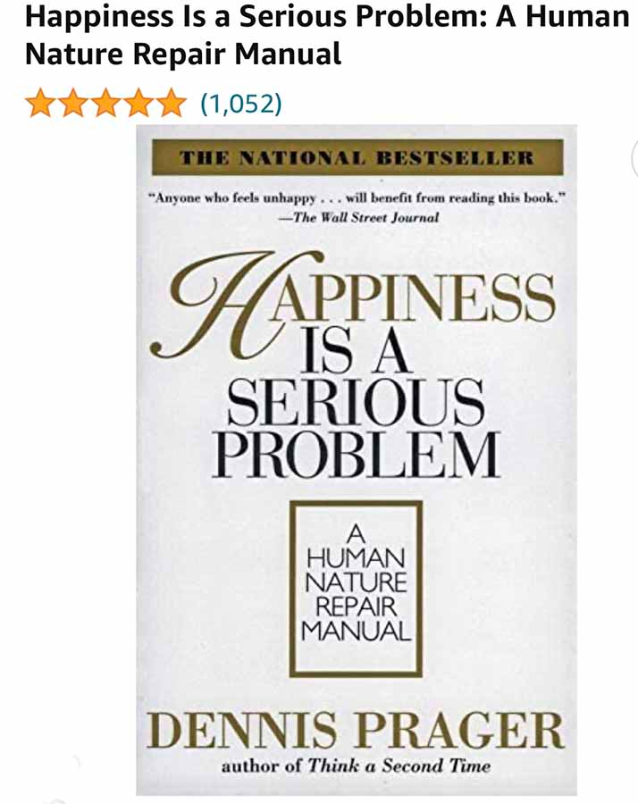 Happiness is a serious problem