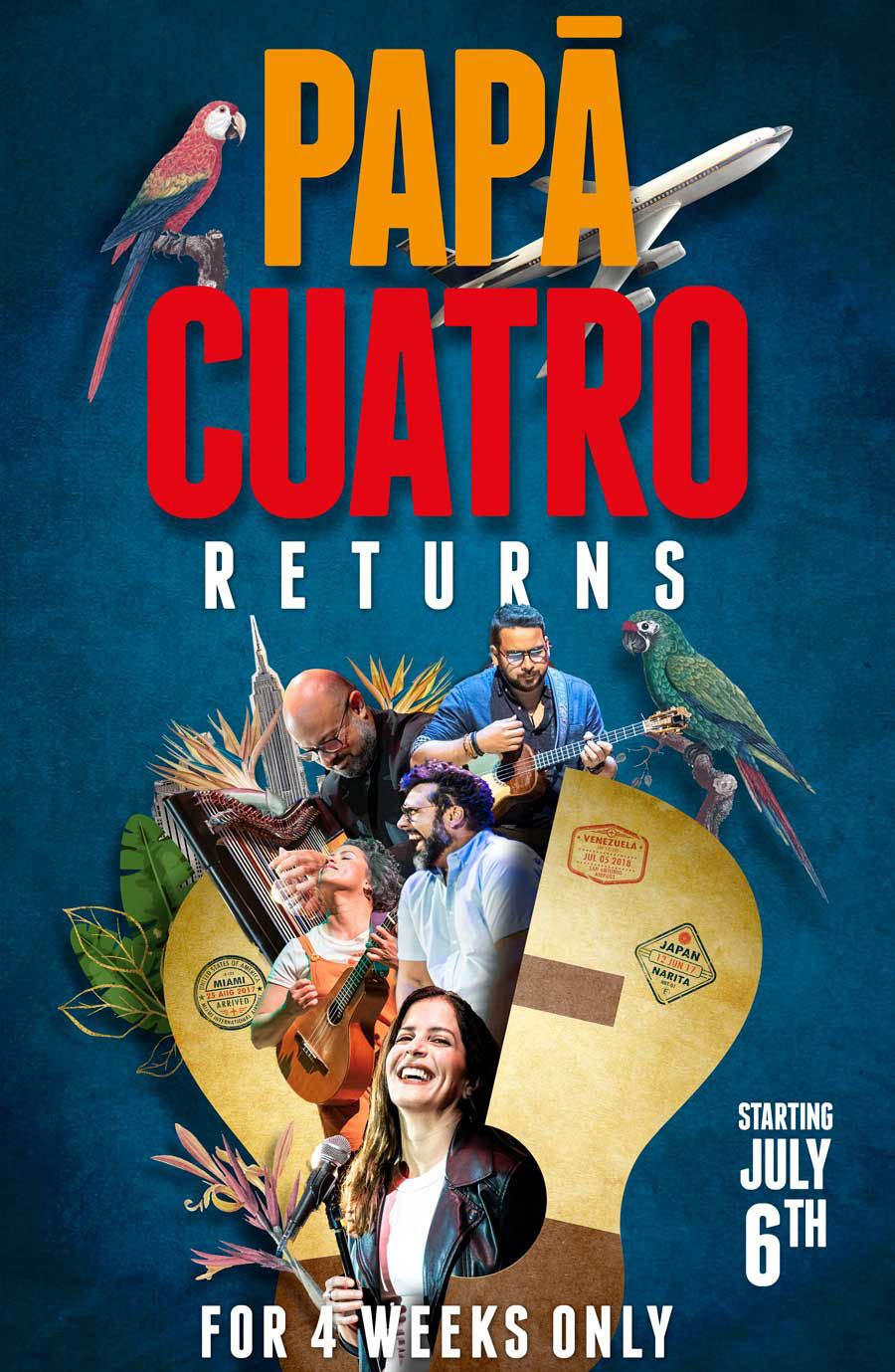 PAPA-CUATRO-POSTER-returns-CAST-ENG-copia