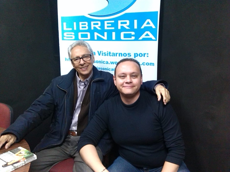 José Balza y Jason Maldonado en Librería Sónica