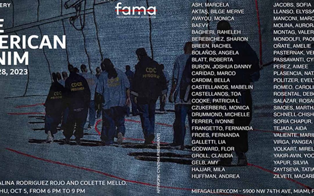 Exposición «The American Denim» Celebra la Herencia Cultural y el Arte en Miami